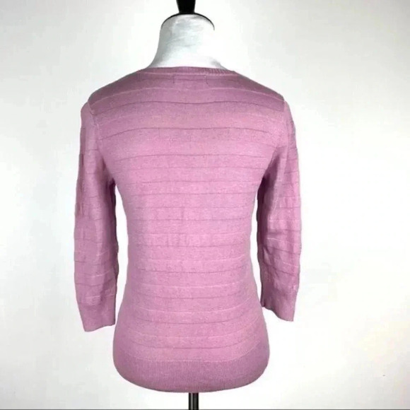 The Limited sweater size XS pink mauve cardigan - Picture 4 of 8